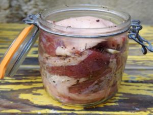 Poule en confit 0.5 kg